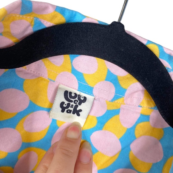 Lucy & Yak Pants & Jumpsuits Lucy Yak L Eddie Organic Cotton Boilersuit Jumpsuit In Andie